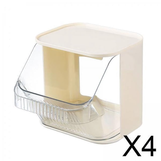 Caja de almacenamiento para el baño,Organizador de pared colgante con soporte para hisopos de algodón,Caja de almacenamiento para baño montada en la pared con soporte para hisopos,Soporte