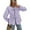 Light Purple, variant on PRETTYGARDEN Women's Spring Fall Babydoll Peplum Blouse Shirt Puff Long Sleeve Bow Tie Front Trendy Cute Y2K Going Out Tops
