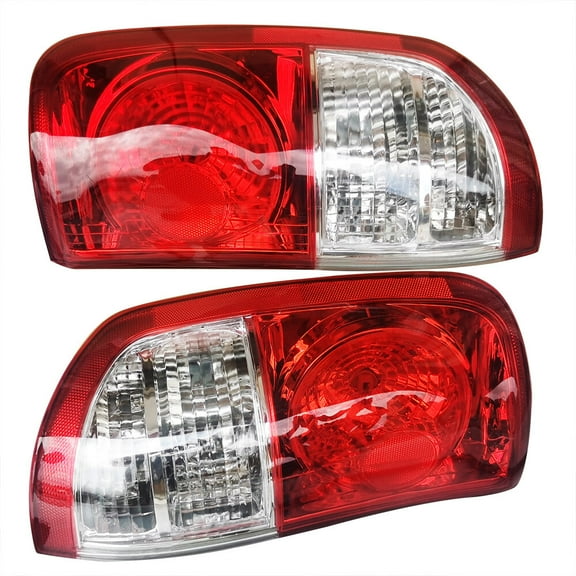 For Toyota Tundra 4 Door Double Cab 2004-2006 Rear Left&Right Side Tail Lights Direct Replacement
