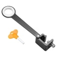 thumbnail image 1 of Adjustable Window Lock With Key Aluminum Alloy Window Stoppers For Home Office, 1 of 6