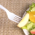 thumbnail image 5 of LoonWear Medium Weight Individually Wrapped Plastic Forks Great for Take-Out. (100 Pieces) White, 5 of 5