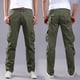thumbnail image 5 of Pantalones rectos para hombre, pantalones cargo para hombre, holgados, casuales, estéticos, nuevos, de calle, sueltos, emo, Y2k, vintage, de diseñador, de alta calidad, baratos, 5 of 5