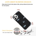 thumbnail image 3 of Moon Constellation Case for iPhone 11 Pro,Aesthetic Art Design TPU Shock-proof Cover Case, 3 of 5