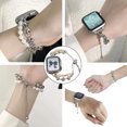 thumbnail image 5 of Aplicable a Apple S8 correa de reloj perla acero inoxidable metal iwatch se correa pulsera correa de metal, 5 of 5