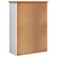 thumbnail image 5 of vidaXL Adult Mid-Height Bookcase and Book Shelf White 80x35x110 cm Solid Pine Wood Panama Range, 5 of 5