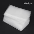 thumbnail image 2 of Uxcell 50x30mm 1.1 a 1.18 pulgadas de diámetro bandas de envoltura de PVC perforadas, claras, paquete de 400, 2 of 5