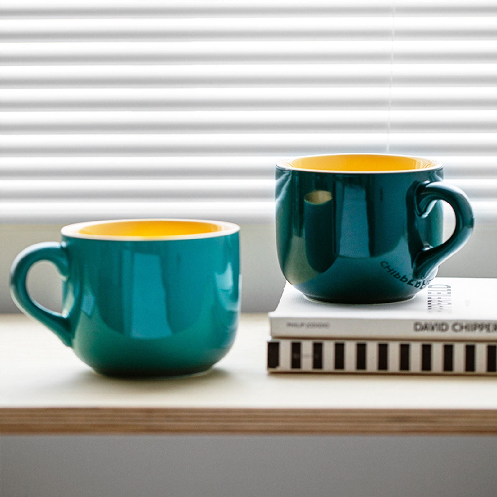 650ml Ceramic Solid Color Mug,Porcelain Tea Cup,Cup With Handle For Tea Espresso Latte