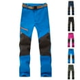 thumbnail image 4 of YunPes Kids Boys Girls Youth Waterproof Hiking Ski Snow Pants Elastic Waist Warm Insulated Pants Winter Windproof Outdoor Snowpants, 4 of 4