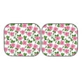 thumbnail image 4 of Picia Rose Flowers 2 Piece Car Windshield Sun Shade Foldable | Foldable Sun Shield for Front Window Blocks UV Rays and Keeps Your Vehicle Cool-Large, 4 of 7