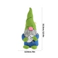 thumbnail image 4 of CASAFUN New Halloween Small Pendant High Hat Dwarf Window Decoration Christmas Faceless Rudolf Doll Gnomes Plush Elf Doll, 4 of 7