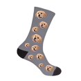thumbnail image 1 of DIY Custom Socks with Picture, Funny Print Photo Socks Customized Novelty Sock for Personalization, Unique Gift Idea for Men and Women, Soft Crew Socks, 1 of 3