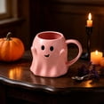thumbnail image 6 of Gecau Halloween Themed Ghost Shape Mug Weird Drinking Cup Ceramic Ideal Decor for Halloween Party Home Must Have Gift 450ml, 6 of 6