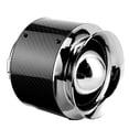 thumbnail image 2 of 76 mm/3 pulgadas Universal Carbon Fiber Texture Auto Car Air Filter Replacement Accessories S, 2 of 10