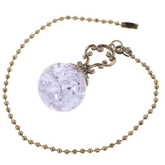 WORGEOUS  Ceiling Fan Pull Chain Light Fixture Lamp Pendant