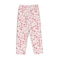 thumbnail image 4 of Fotbe Cute Hand Drawn Hearts Women's Pajama Pants,Sleepwear Pants,Pj Bottoms Drawstring And Pockets-XX-Large, 4 of 9