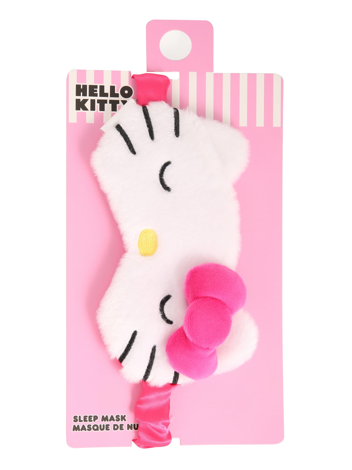 Sanrio - Girl's Hello Kitty Soft & Comfy Plush Pink Sleep Eye Mask