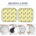 thumbnail image 6 of Sikiie Corn On The Cob Print Foldable Car Windshield Sun Visor, Car Window Sunshade Suitable for Sedan, SUV and Truck Car Accessories-Small, 6 of 6