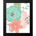 thumbnail image 2 of Robinson, Tamara 12x14 Black Modern Framed Museum Art Print Titled - Pastel Floral Bouquet III, 2 of 5