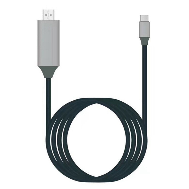 TypeC to Compatible USB3.1 4K HDTV Cable for Phone to Connect TV Same