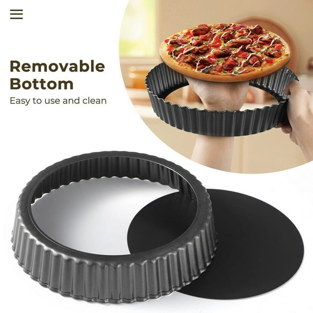 Pie pan with removable bottom online