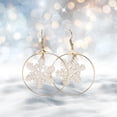thumbnail image 3 of Pendientes de Navidad, pendientes, joyería de animales, aleación de resina, Círculo de Yuyangstore Pendiente festivo, 3 of 7