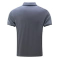 thumbnail image 5 of YAYUBA Mens Polo Shirts 3xl Button Up V Neck Big and Tall Pullover Golf Polo T Shirts Quick Dry Comfy Oversized Casual Golf Tops, 5 of 5