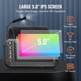 thumbnail image 4 of STAWAY Caméra Endoscope Triple Objectif avec Écran IPS 5 Pouces, Câble 16.4 Pieds, 1080P HD, Étanche, Parfait pour les Auto, HVAC et Tuyaux, 4 of 9