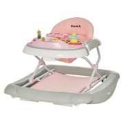 Dream On Me 2 in 1 Crossover Musical Walker and Rocker in Pink and Gray