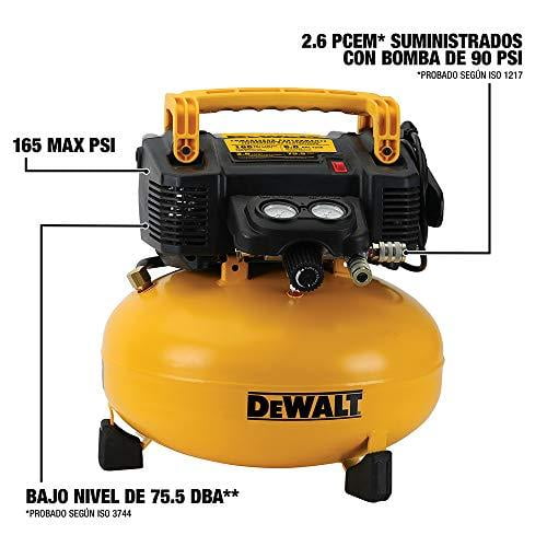 DEWALT Pancake Air Compressor 6 Gallon 165 PSI DWFP55126