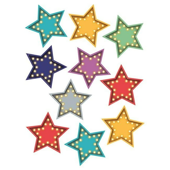 Marquee Stars Accents - Pack of 3