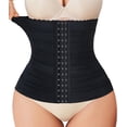 thumbnail image 1 of Faja reductora de cintura Nebility para control abdominal, negra, talla M, 1 of 5