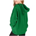 thumbnail image 4 of Bnwani Kids Hoodies Girls Crew Neck Long Sleeve Pockets Sports Sweatshirt Hearts Graphic Printed Tops Pullover, 4 of 4