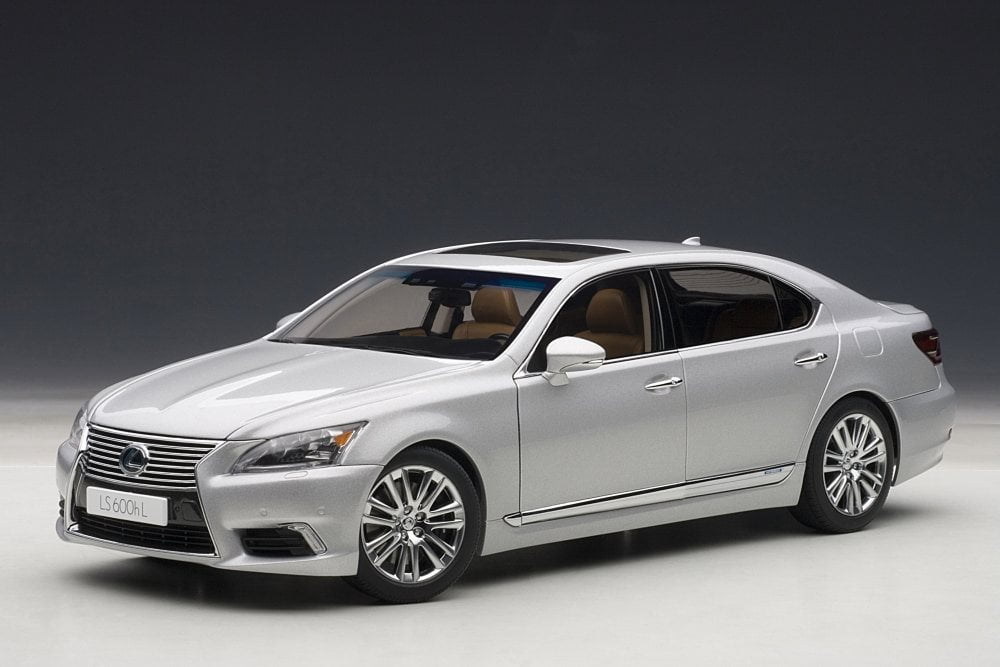 Lexus LS600HL, Silver - Auto Art 78841 - 1/18 Scale Diecast Model Toy Car - Walmart.com
