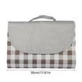thumbnail image 3 of BKER Large 600D Cloth Picnic Blanket Outdoor Mat For Camping Beach And Festivals Foldable Sand Ground Cover With Checkered Pattern, 3 of 7