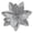 Z-Silver, variant on 5 Pcs Glitter Poinsettia Flowers,Glitter Artificial Christmas Flowers,3.94 Inch Poinsettias Artificial Christmas Flowers,Christmas Tree Flowers Wreath, Mantel, Home Christmas Decor,Red