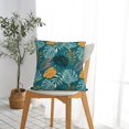 thumbnail image 5 of Pofeuu Tropical Leaves Print Double-sided plush pillowcase Square Throw Pillow Covers Pillows Cover for Living Room Bedroom Sofa Couch Cushion Cover（No pillow core）-12"x12", 5 of 7