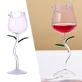 thumbnail image 4 of Matsuzay Copa de cóctel transparente para KTV Bar Club regalos de inauguración de la casa elegante y elegante Organizadores de utensilios de cocina Rosa 22x7cm, 4 of 6