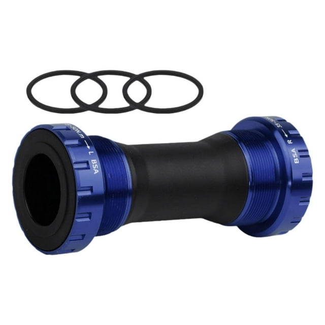 Soporte inferior para bicicleta kusrkot juego de bielas ligero alta resistencia azul