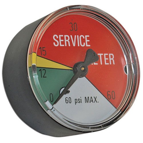Indicador de filtro Apache de 2 pulgadas, 15 PSI