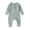 Brown, variant on Baby Boys Girls Crewneck Jumpsuits for Newborn Solid Color Long Sleeve Romper Bodysuit Spring Fall Onesies Pajamas 0-18M