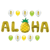 Aloha Pineapple Birthday Party Balloons Decoration Supplies Luau Hawaiian Beach
