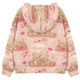 thumbnail image 2 of DIXRUYEE Youth Hoodie Pullover Sweatshirt Teddy Bear Pastel Dreamland Printed, 2 of 9