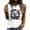 🇺🇸White🇺🇸, variant on Fartey Womens American Flag Tank Tops 4th of July Sleeveless Crew Neck Shirts Stars Stripes Graphic Tees Independence Day Patriotic Top Festival Blouses Red L