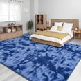 thumbnail image 4 of Alfombra TWINNIS, 213 x 305 cm, espuma viscoelástica suave teñida con corbata, azul, 4 of 9