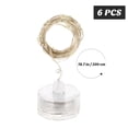 thumbnail image 2 of ifundom 6Pcs Submersible String Lights Copper Wire Diving Lamp LED Button Battery Light, 2 of 5