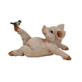 thumbnail image 3 of Yoga Pig Polyresin Statue, 3 of 5