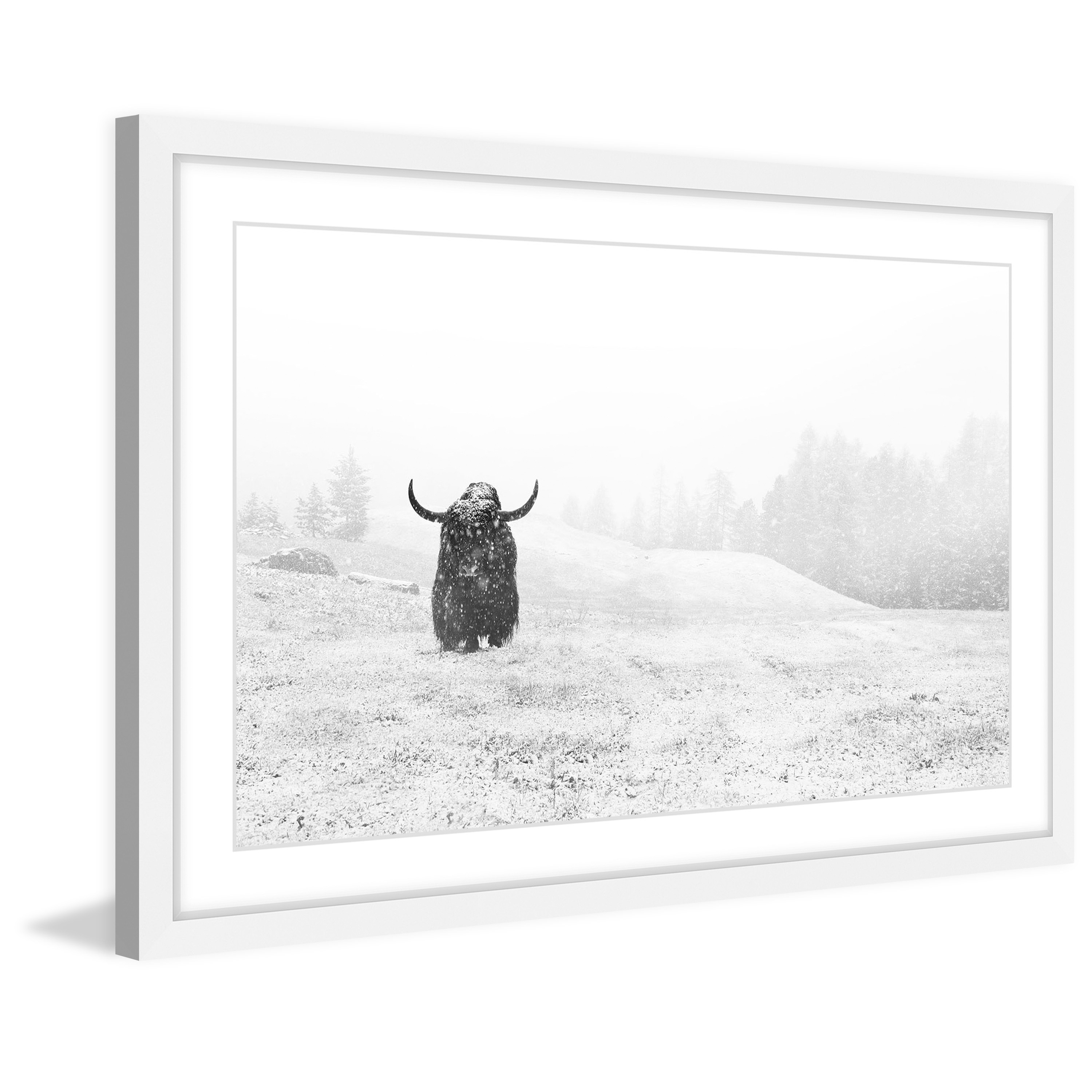 Marmont Hill "Slow Approach" Framed Painting Print