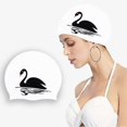 thumbnail image 1 of Adult Swimming Cap for Women Men Long and Short Hair Waterproof, 1 of 5