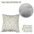 thumbnail image 4 of Majestic Home Goods Pillow 20x20 Athens Sand, 4 of 4
