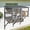 Gray, variant on Cat Catio, Cat Window Box for Multiple Indoor Cats, Catio Pet Perch with Metal Mesh Locking Side Door, Wooden Enclosure Window All Weather Use 360° Enjoying Outdoors (Gray, Large)